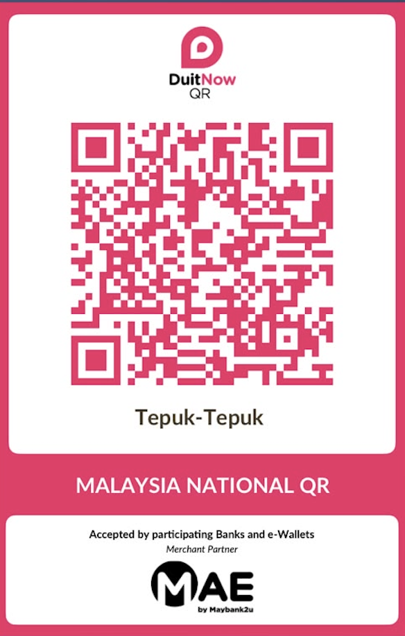 DuitNow QR for Tepuk-Tepuk
